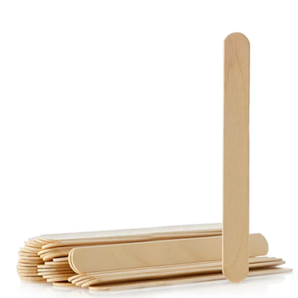 Шпатели SAF&TY деревянные, 114х10 мм, 100 шт. в пачке