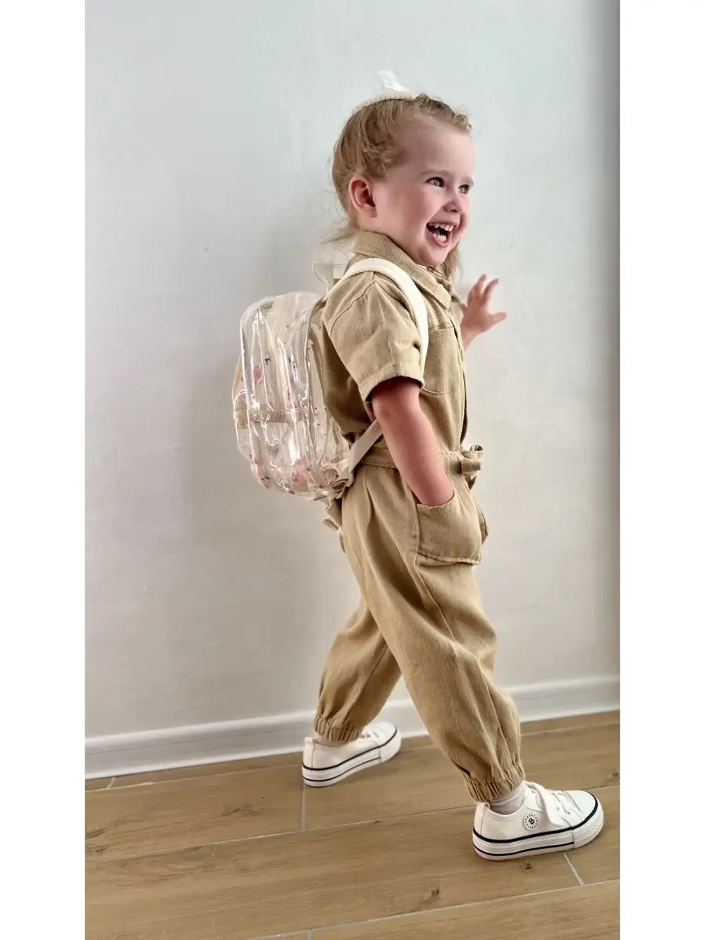 Комбинезон джинсовый