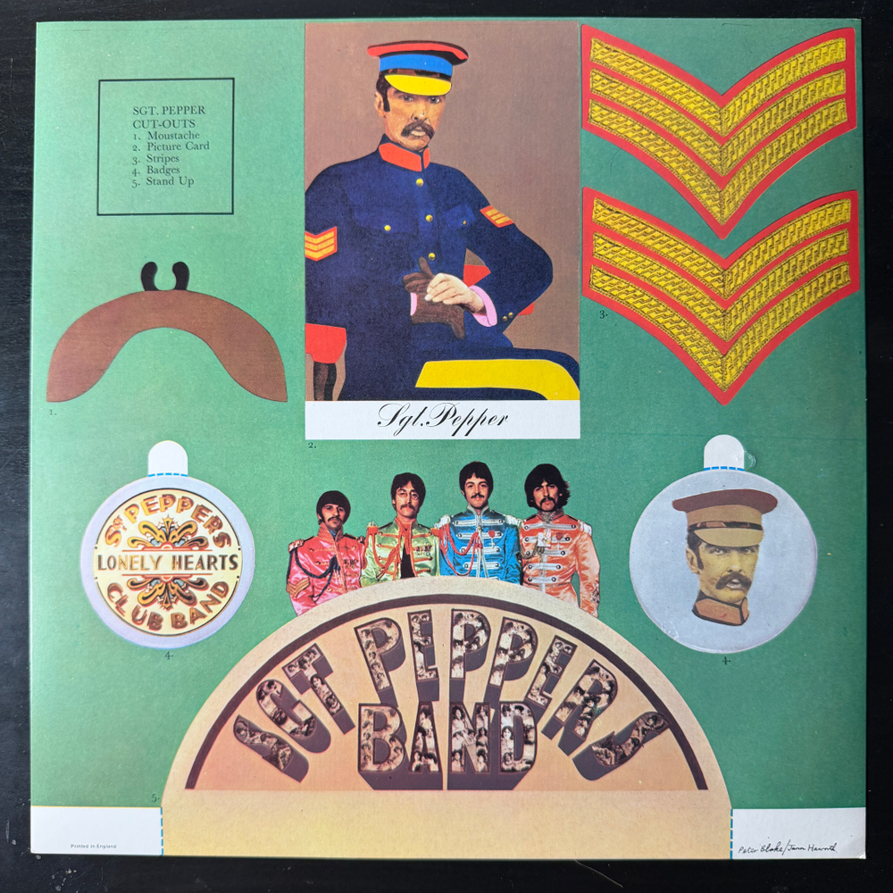 The Beatles ‎– Sgt. Pepper's Lonely Hearts Club Band (Голландия 1987г.)Т