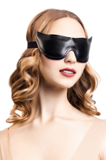 Черная закрытая маска на глаза (Цвет: черный)