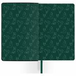 Ежедневник недатированный А5 (138х213 мм), BRAUBERG VISTA, под кожу, твердый, 136 л., "Thickets", 112028