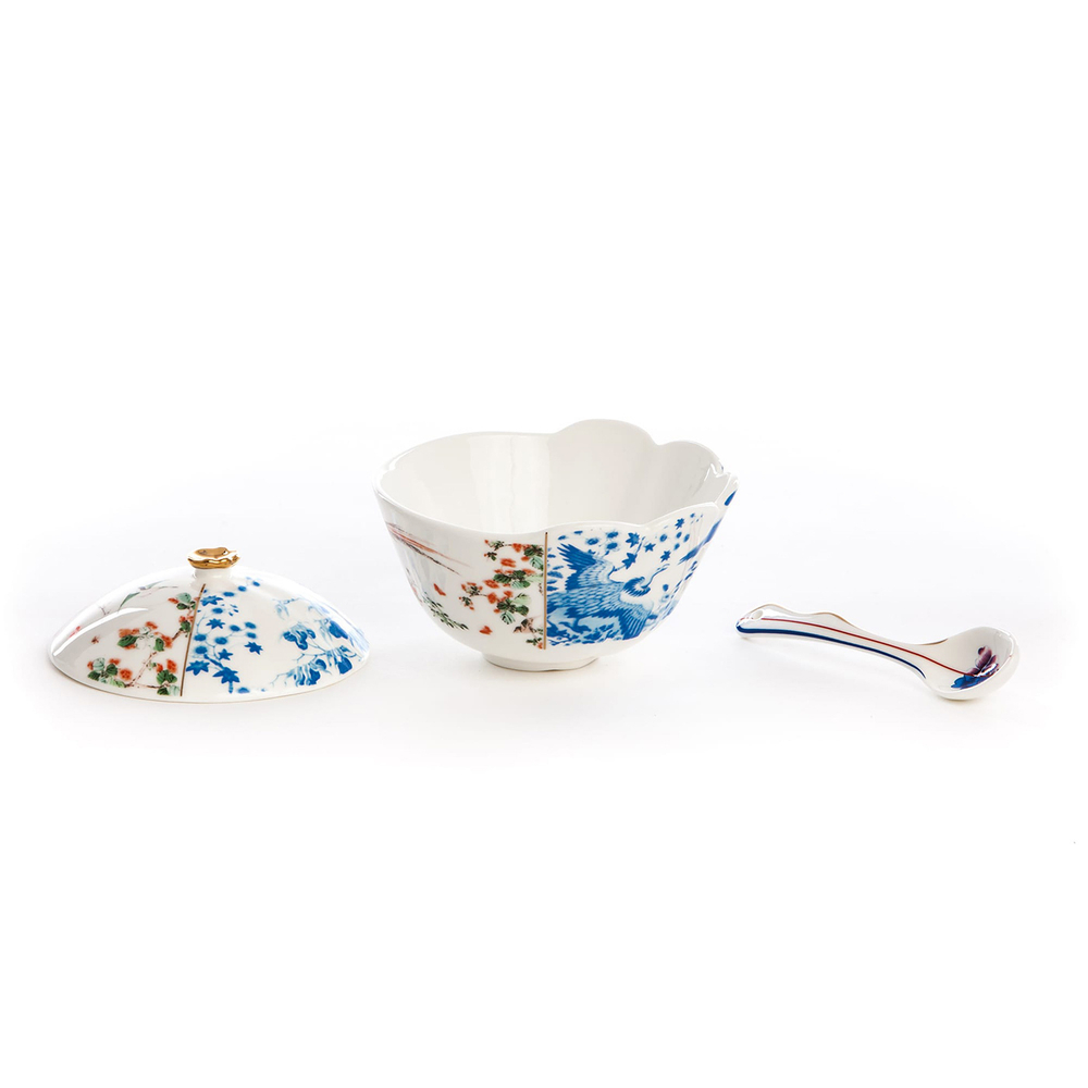 Сахарница с ложкой Seletti Hybrid Maurilia
