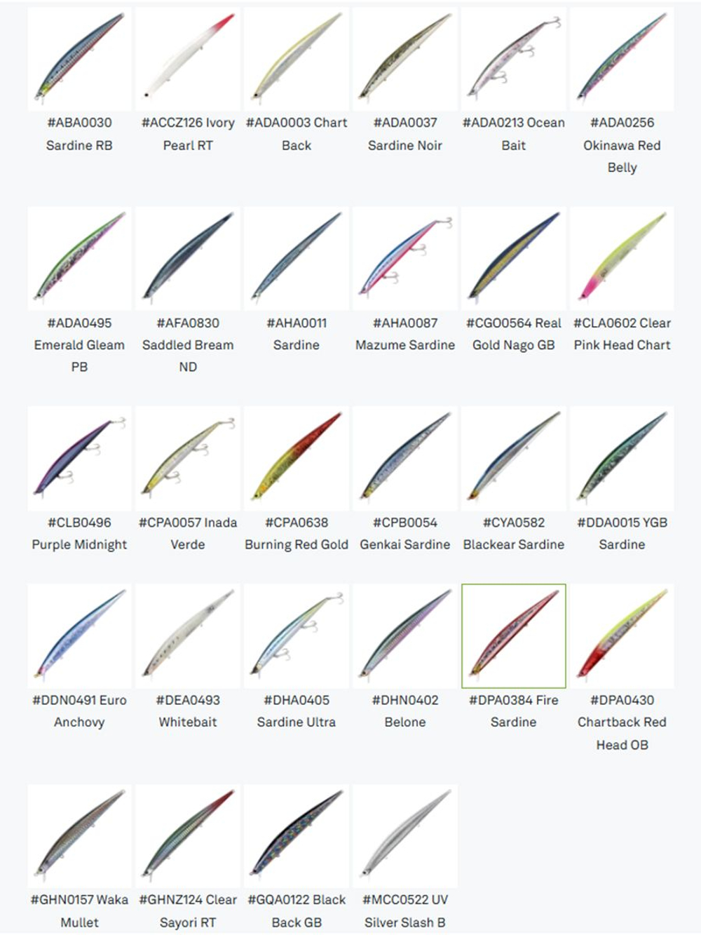 Воблер DUO Tide Minnow Slim 175 Flyer, DHA0405 Sardine Ultra, 175 мм, 29 г, тонущий, минноу
