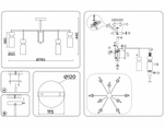 Люстра на штанге Ambrella Light LH LH56128
