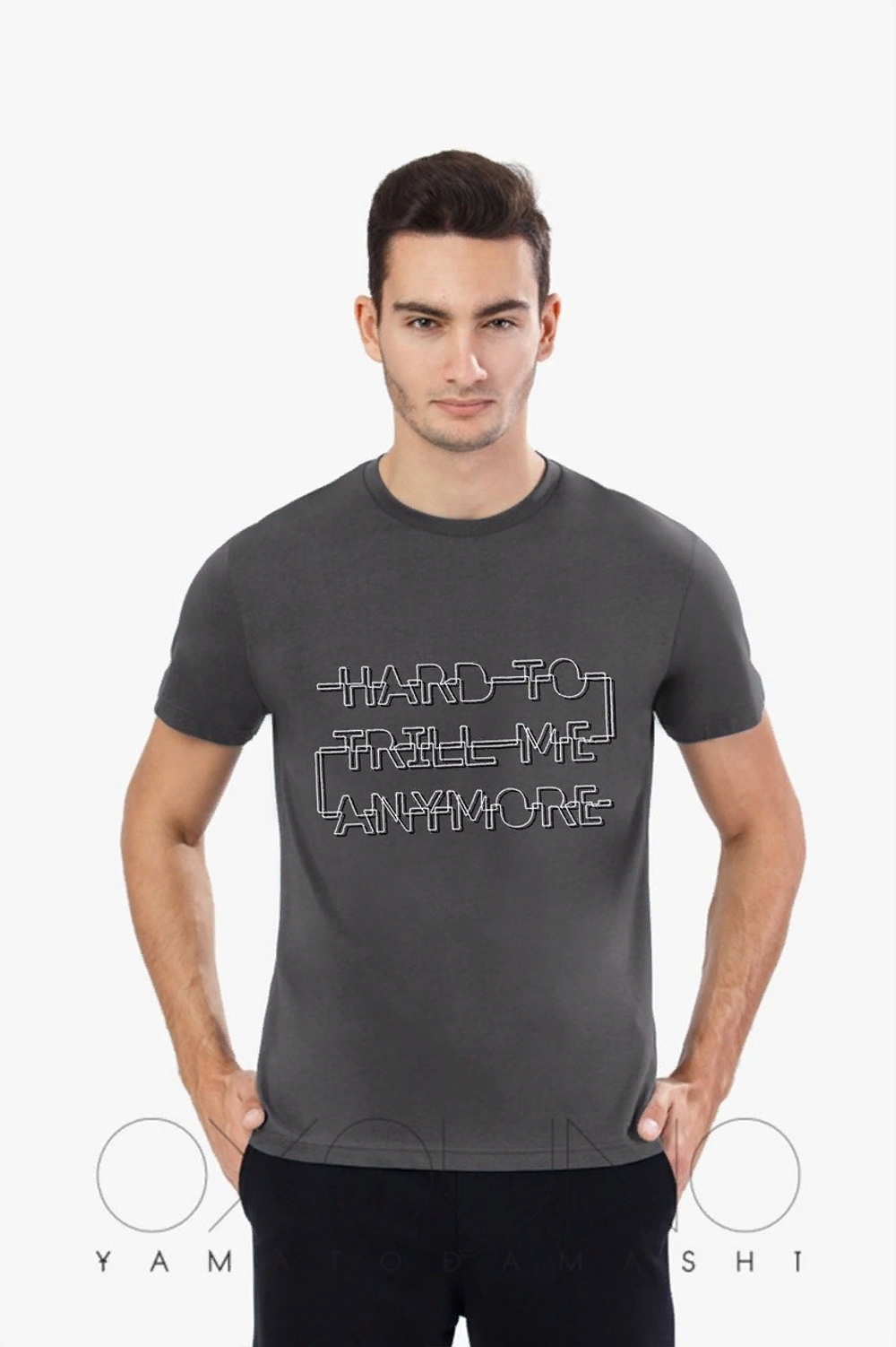 Футболка мужская Модель 2 Морской туман OXOlines (0586-170) 3XL р.56