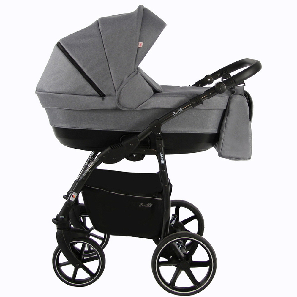 Детская коляска 3 в 1 Sevillababy Jamie серый