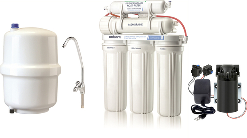 Обратноосмотическая система с помповым блоком UNICORN (FRO_5P)
