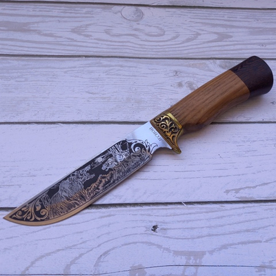 Нож Pirat FB80 Лесной, сталь 65х13