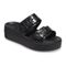 Crocs Brooklyn Croco Shine Buckle 'Black'