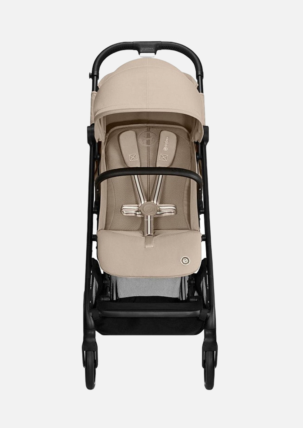 Cybex Прогулочная коляска Beezy Almond Beige с бампером