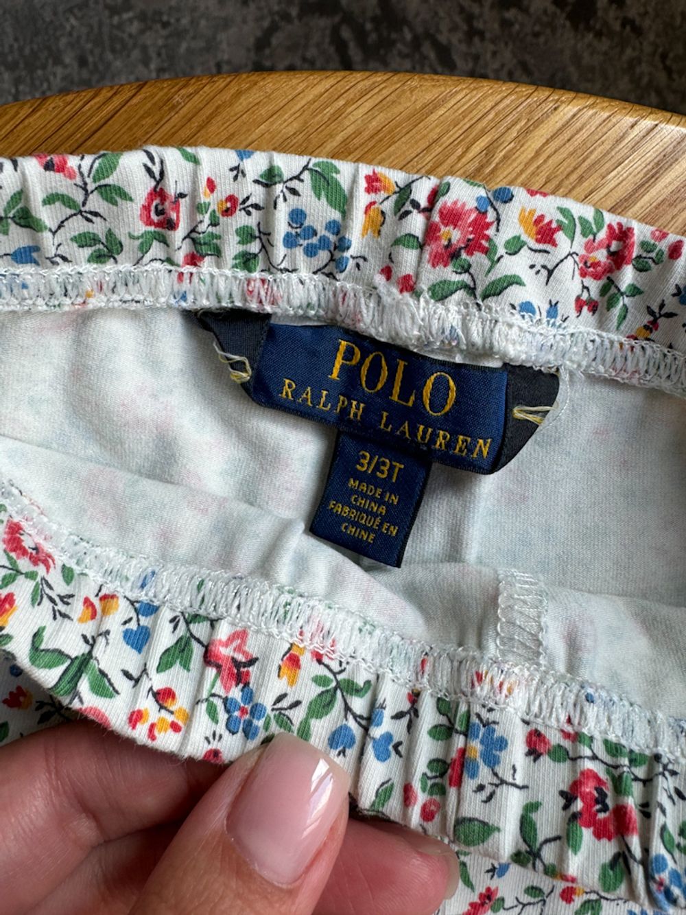 Хлопковые легинсы  Polo Rallph Lauren, 98