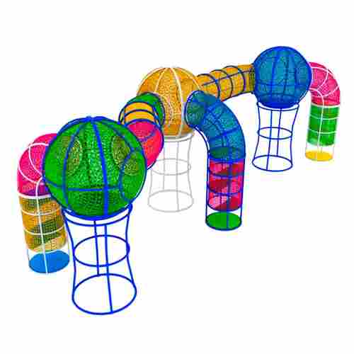 Верёвочные шары с переходом «Паучок» 11×3,8×4 м