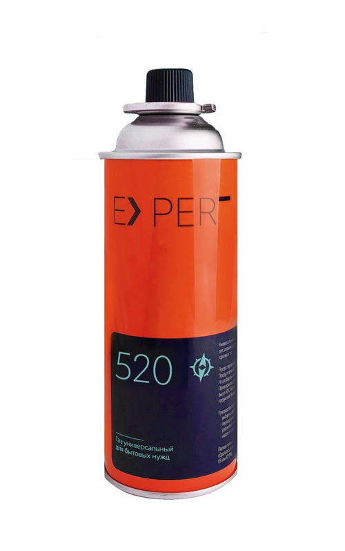 Газ для портат плит  EXPERT мет.бал.520 мл  (1*24)