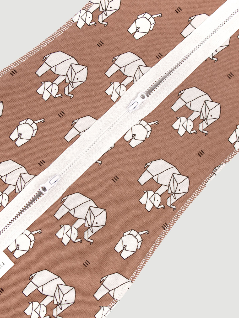 Пелёнка-кокон Mjölk Слоники оригами