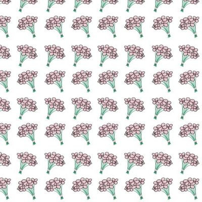 Розовый букет