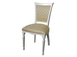 Стул С-12 белый/андрис бежевый