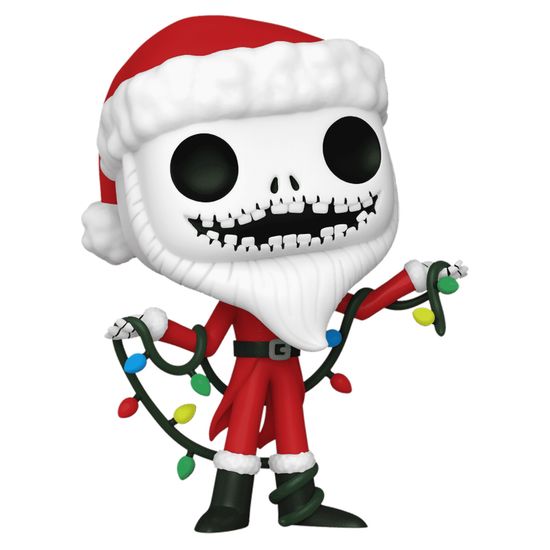 Фигурка Funko POP! Disney TNBC 30th Santa Jack (1383) 72386 / Фигурка Фанко ПОП! по мотивам мультфильма "Кошмар перед Рождеством", Джек Скеллингтон