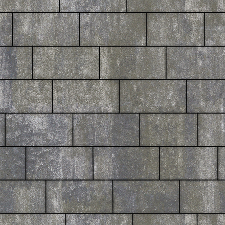 Тротуарная плитка ПРЯМОУГОЛЬНИК 300х150 мм - Искусственный камень Габбро