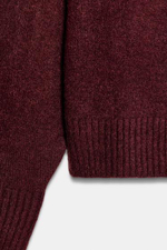 Мягкий трикотажный свитер - ZARA