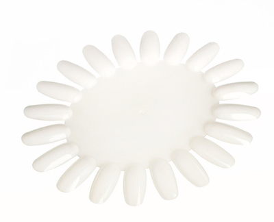 Палитра овал- ромашка на 20 цветов матовая*