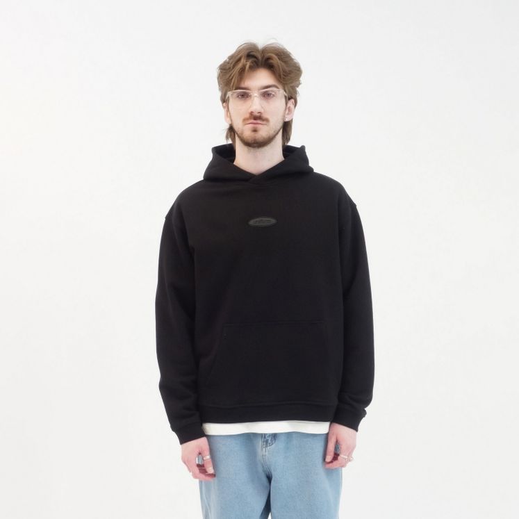 Худи UNIFORM Boxy Logo, черный