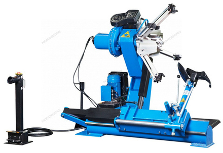 Станок шиномонтажный для грузовых машин, односкоростной, 14-42", 380 В, синий NORDBERG 46TRKE42(B)