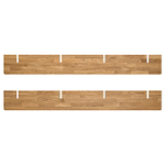 Стеллаж настенный из массива дуба Берг 4