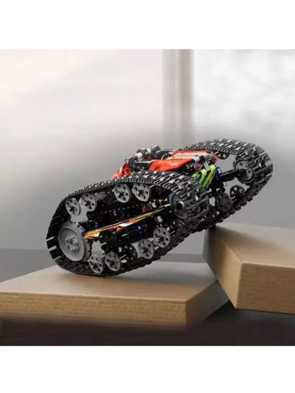 Конструктор Вездеход Перевертыш на радиоуправлении 880 дет