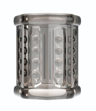 Дымчатая насадка на фаллос Ronael (Цвет: дымчатый)