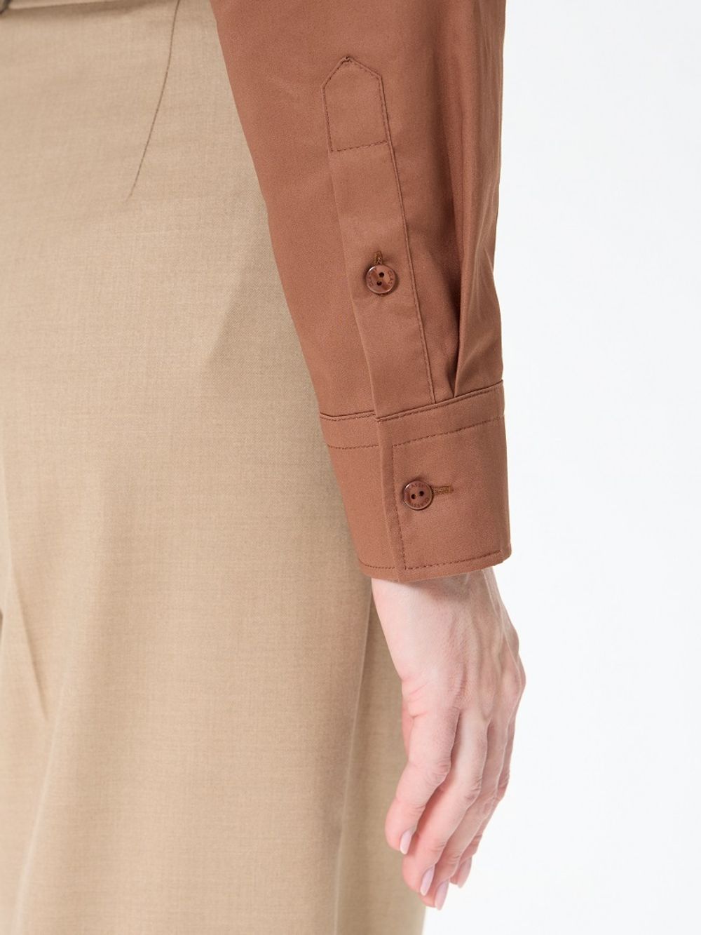 Рубашка Хельсинки кэмел хлопок