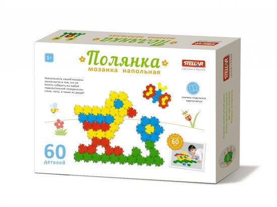 Мозаика Полянка 60 деталей