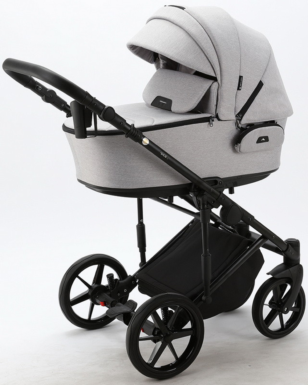 Детская коляска Adamex Zico 2 в 1 Z-TK01 СВ. СЕР.ТК