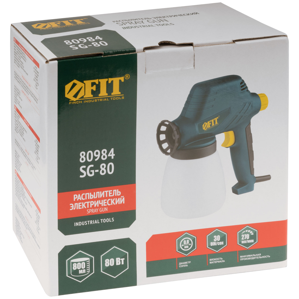 Краскопульт электрический Fit 80984