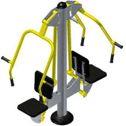 Уличный тренажер взрослый ТС 245 Жим от груди для двоих