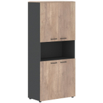 Шкаф для документов с 2-мя комплектами дверей JAY (Джэй)