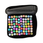 Маркер для скетчинга, двусторонние, Basir, на подставке, четырёхгранные, 14 мм, спиртовые, 80 шт