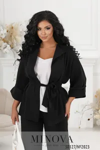 Костюм 2023-черный Minova