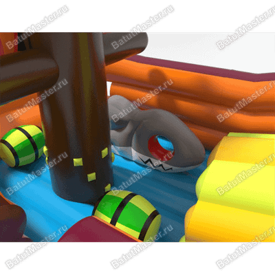 Надувной батут "Пират"