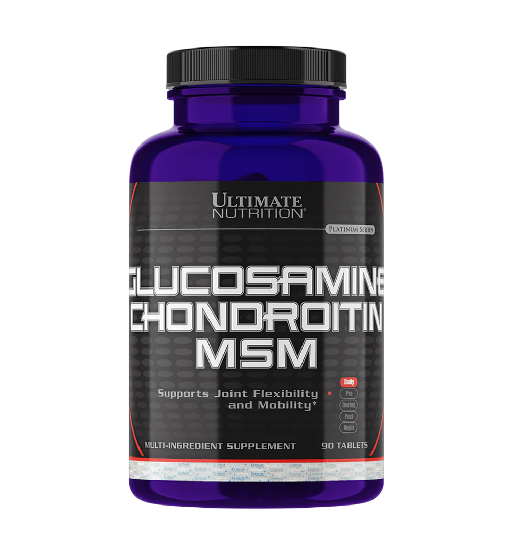 Ultimate Nutrition Glucosamine & Chondroitin & MSM 90 tablets , Хондроитин Глюкозамин и МСМ