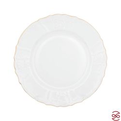 Блюдо круглое Bernadotte Белый узор 32 см