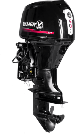 Лодка ПВХ COMPAS 420 + 4х-тактный лодочный мотор YAMER EF40 EFI