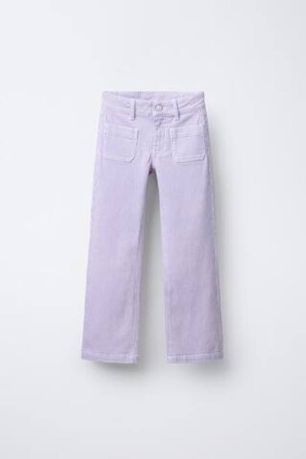 ZARA ПРЯМЫЕ БРЮКИ В ПОЛОСКУ, ПОЛОСКИ