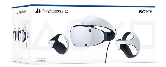 Шлем VR Sony PlayStation VR2, 120 Гц, базовая, белый