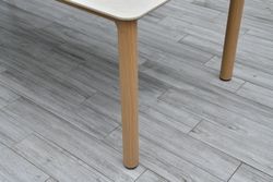 "Кейптаун" стол обеденный из алюминия, столешница из искусственного камня