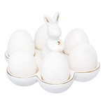 Подставка для яиц easter bunny из коллекции essential, 17х17x12,5 см