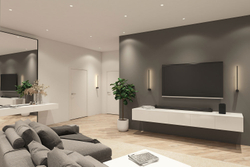 DK3055-WH Встраиваемый светильник под шпатлевку Vibi, GU5.3, LED, белый, пластик