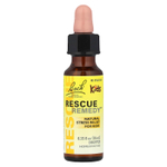 Bach, Rescue Remedy® Kids, натуральное детское средство для снятия стресса, упаковка с пипеткой, 10 мл (0,35 жидк. унции)