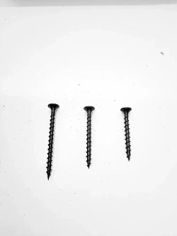 Саморезы по дереву 32, 40, 50мм набор по 50штук черные #3