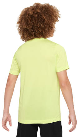 Футболка для мальчика теннисная Nike Boys Rafa Training T-Shirt - light lemon twist