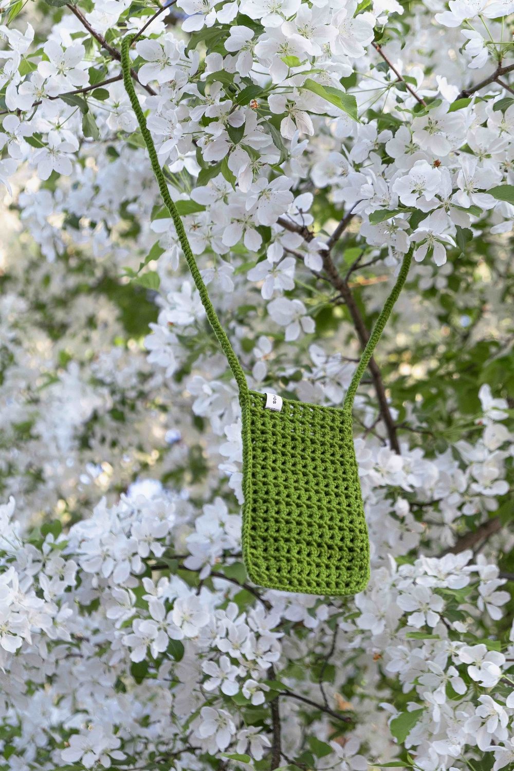 Купить Вязаная сумочка FOS Зеленая Вязаная сумочка FOS Зеленая